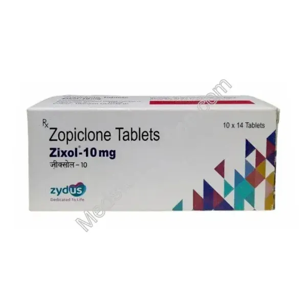 Zixol 10 (Zopiclone 10mg)