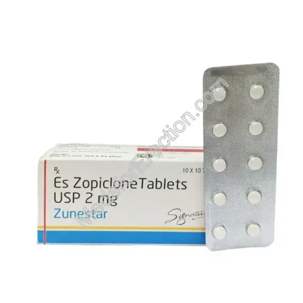 Zunestar 2 (Eszopiclone 2 mg)