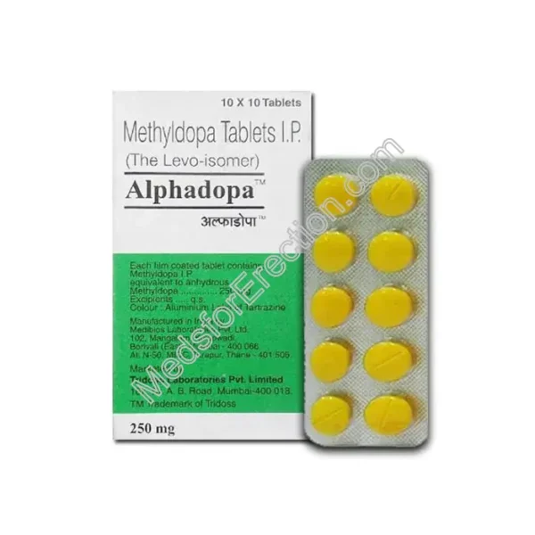 Alphadopa 250 mg Tablet