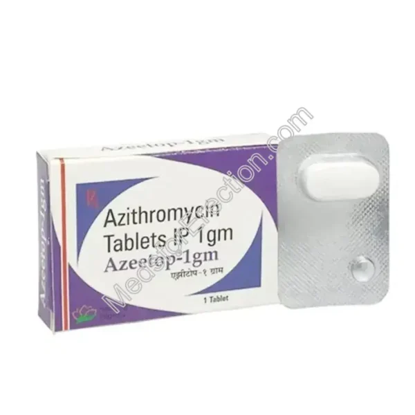 Azeetop 1gm (Azithromycin)