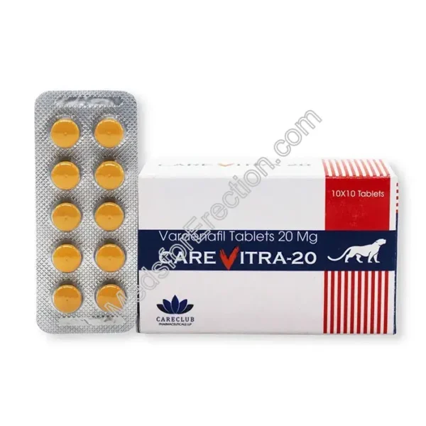 Carevitra 20 (vardenafil) Tablet