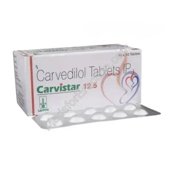 Carvistar 12.5mg (Carvedilol 12.5mg)