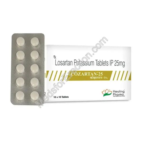 Losartan 25 mg Tablet (Cozartan)