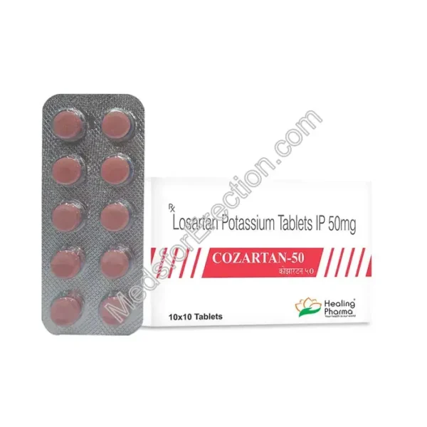 Losartan 50 mg Tablet (Cozartan)