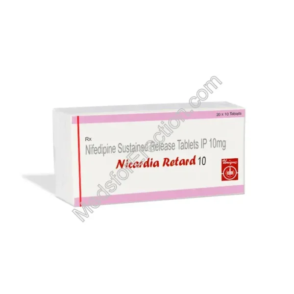 Nicardia Retard 10 mg Tablet