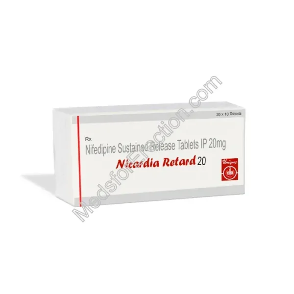 Nicardia Retard 20 mg Tablet