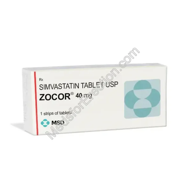 Zocor 40 mg Tablet