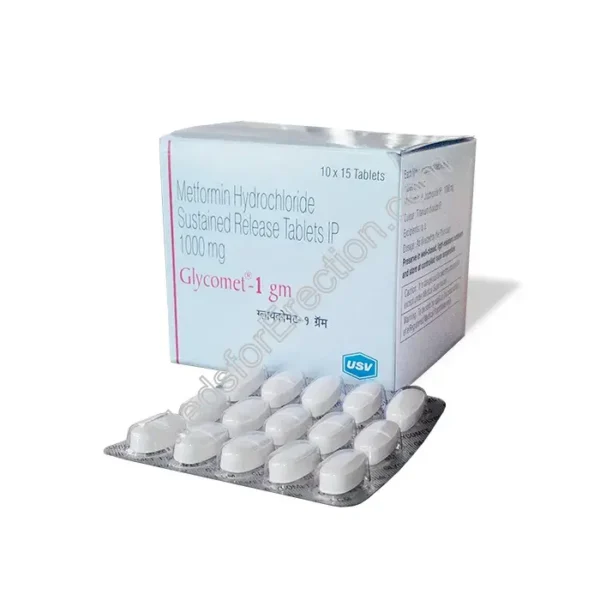 Glycomet 1000 mg Tablet