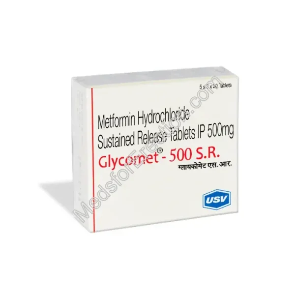 Glycomet 500 mg Tablet