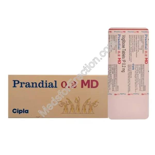 Prandial 0.2 mg MD Tablet