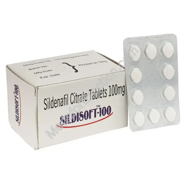 Sildisoft 100 mg Tablet